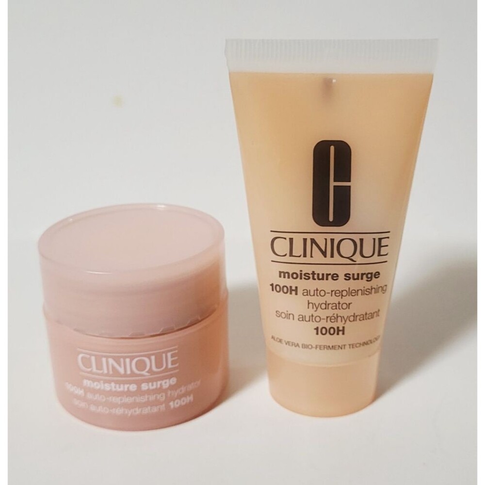 2 x Clinique MOISTURE SURGE 100H Lipid Replenishing Hydrator Cream Moisturizing